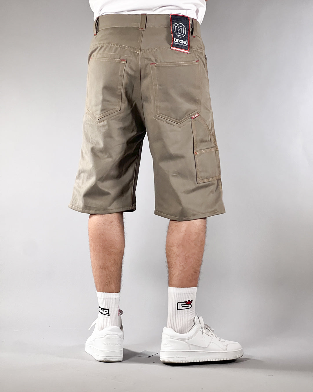 Broke -WORK STAR SHORTS – GABARDINE MUD