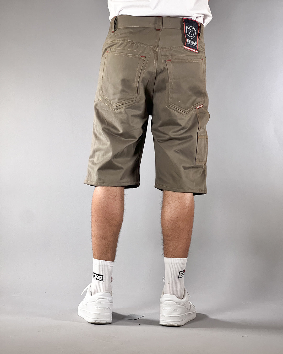Broke -WORK STAR SHORTS – GABARDINE MUD