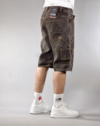 Broke -WORK STAR SHORTS – RESINATED EDITION BROWN