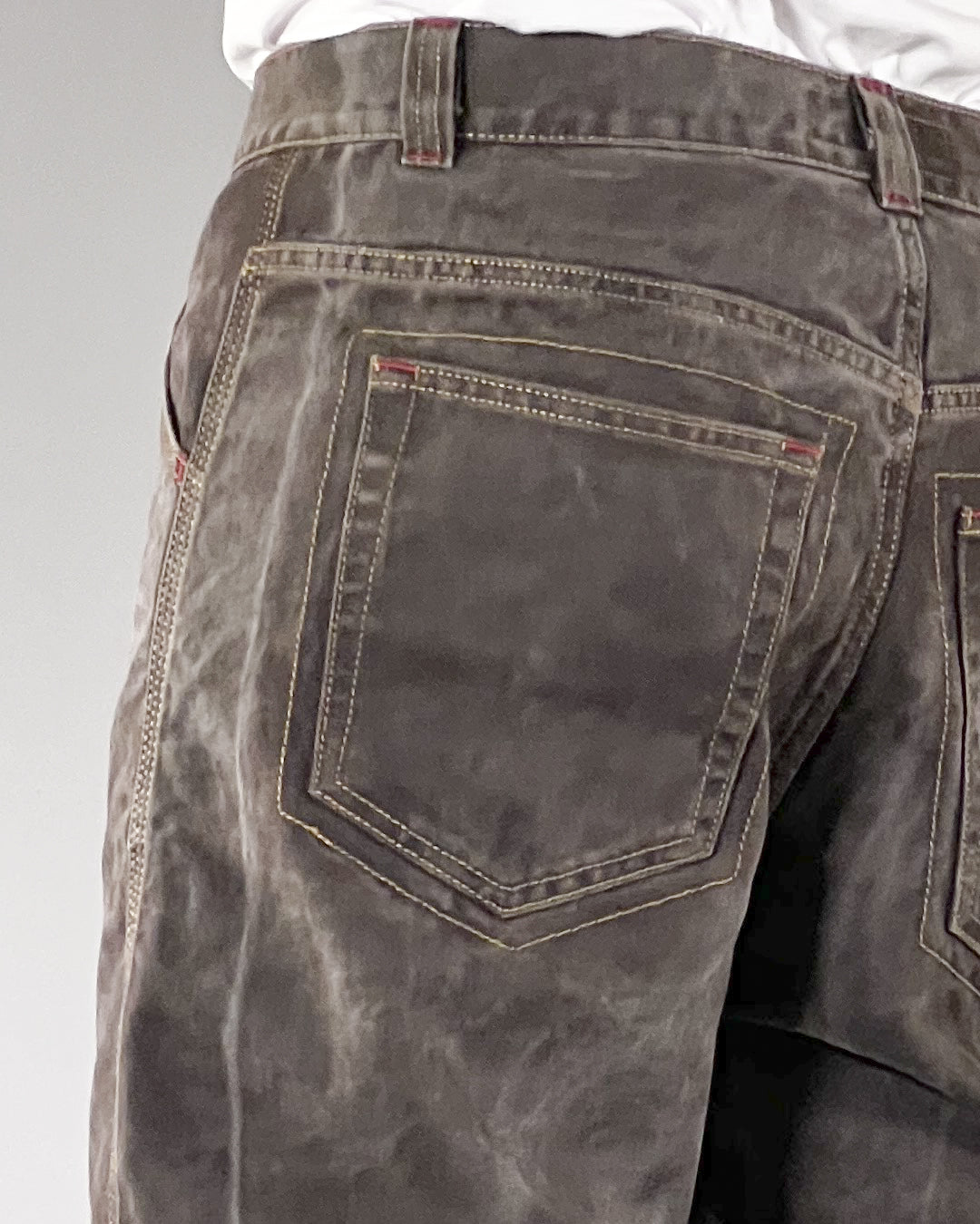 Broke -WORK STAR SHORTS – RESINATED EDITION BROWN