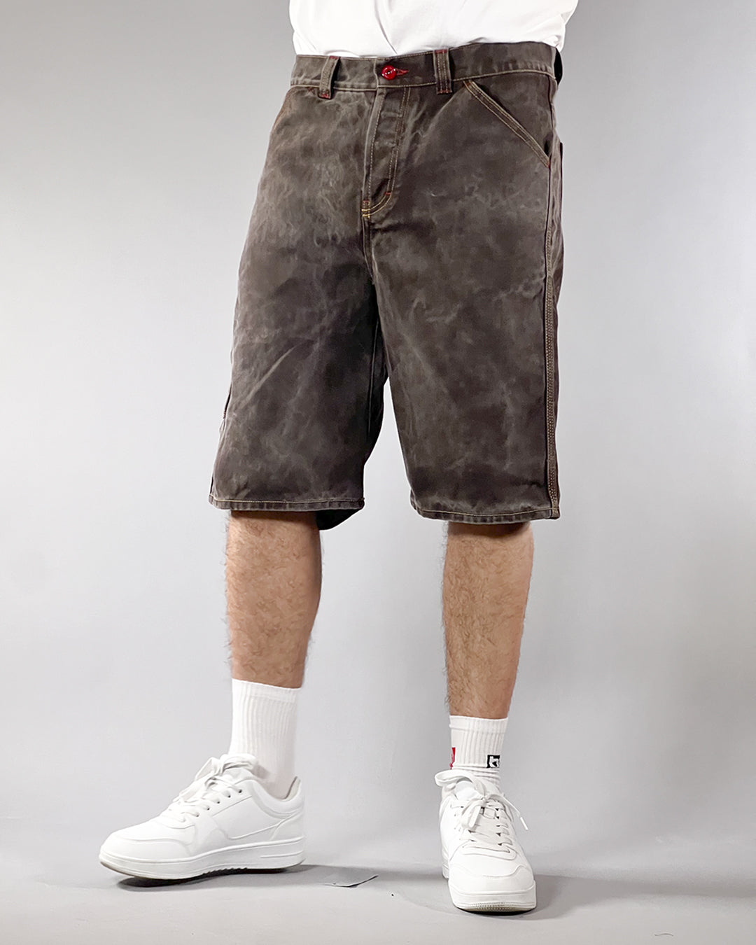 Broke -WORK STAR SHORTS – RESINATED EDITION BROWN