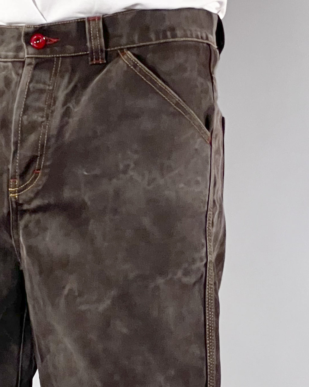 Broke -WORK STAR SHORTS – RESINATED EDITION BROWN