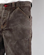 Broke -WORK STAR SHORTS – RESINATED EDITION BROWN