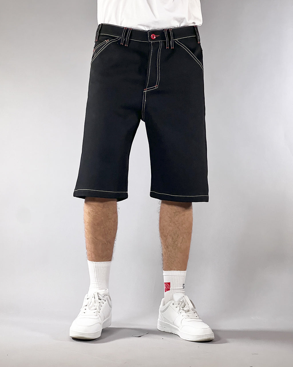 Broke -BASIC SHORTS – DESIGN 5-POCKETS – BLACK BULL DENIM