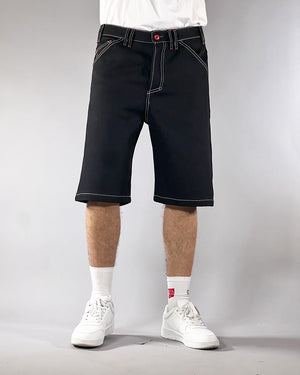 Broke -BASIC SHORTS – DESIGN 5-POCKETS – BLACK BULL DENIM