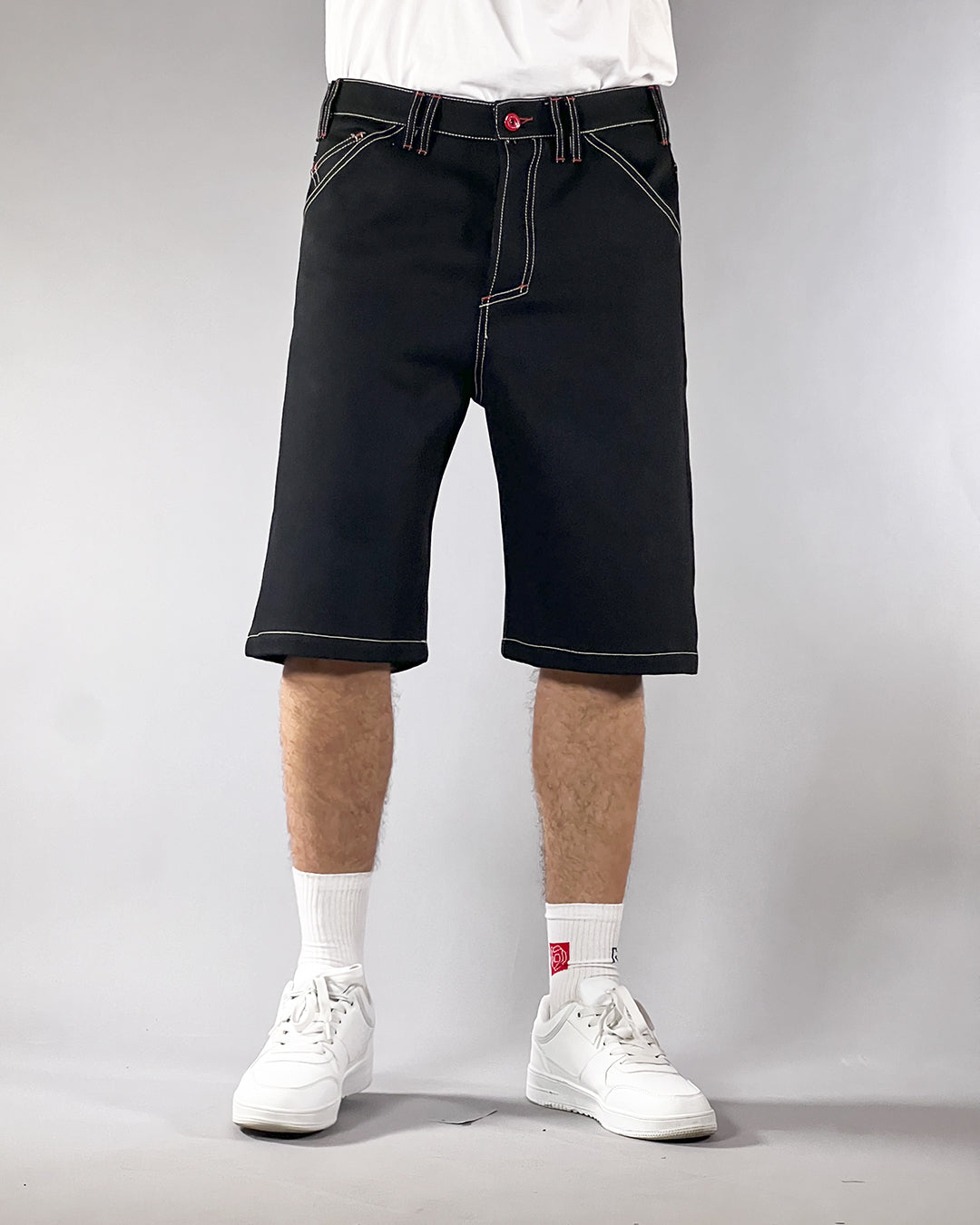 Broke -BASIC SHORTS – DESIGN 5-POCKETS – BLACK BULL DENIM