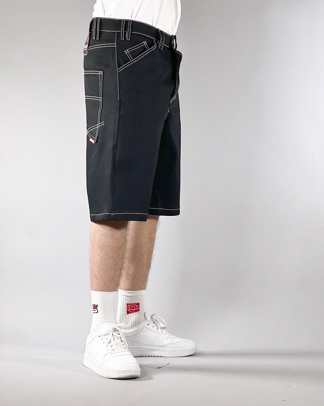 Broke -BASIC SHORTS – DESIGN 5-POCKETS – BLACK BULL DENIM