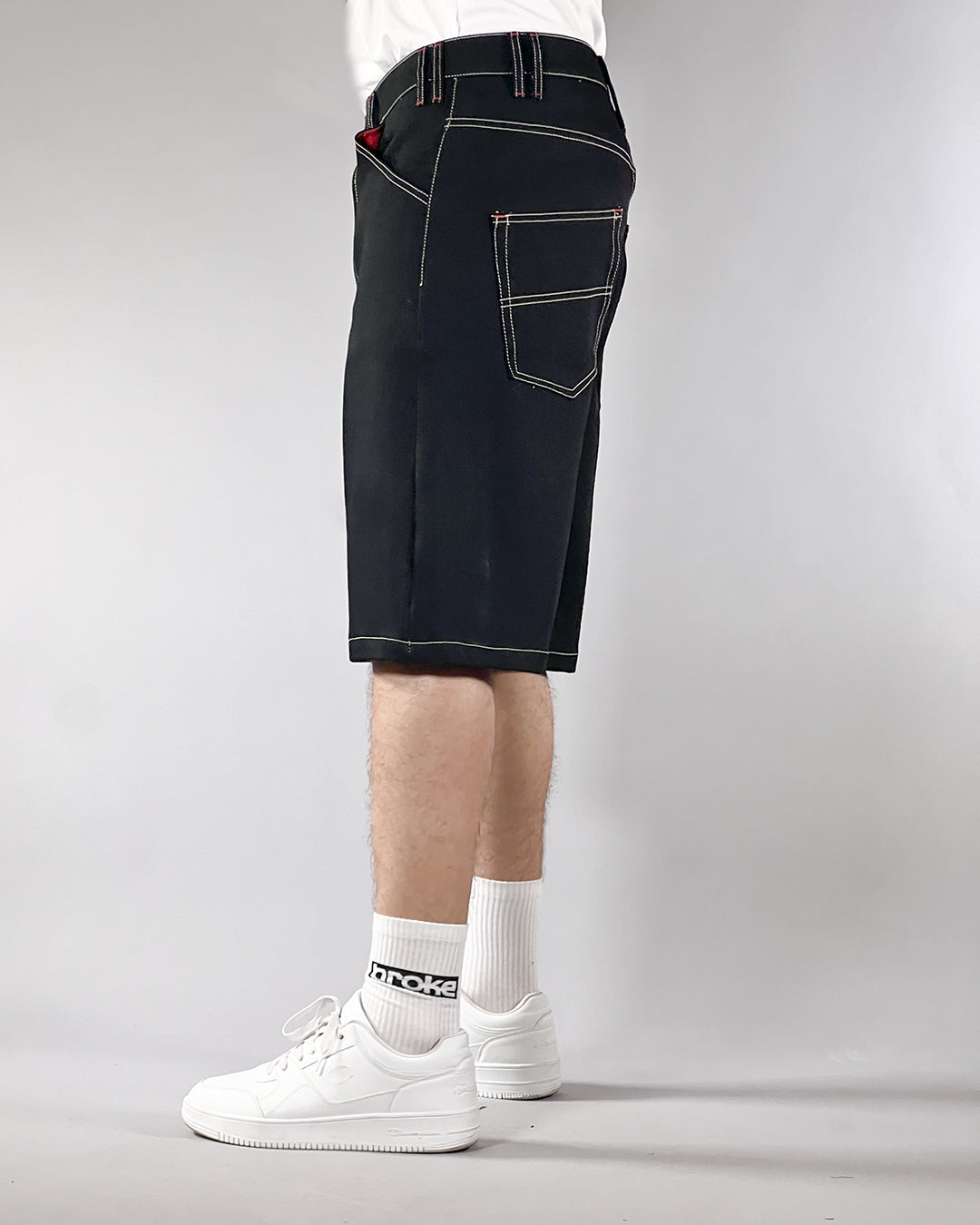 Broke -BASIC SHORTS – DESIGN 5-POCKETS – BLACK BULL DENIM