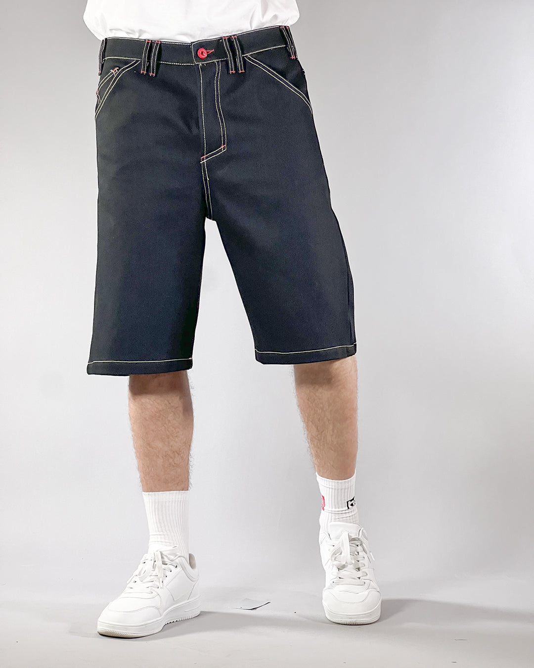 Broke -BASIC SHORTS – DESIGN 5-POCKETS – BLACK BULL DENIM