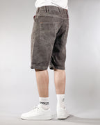 Pantalon Dikye en gabardine grise 