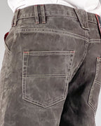 Pantalon Dikye en gabardine grise 