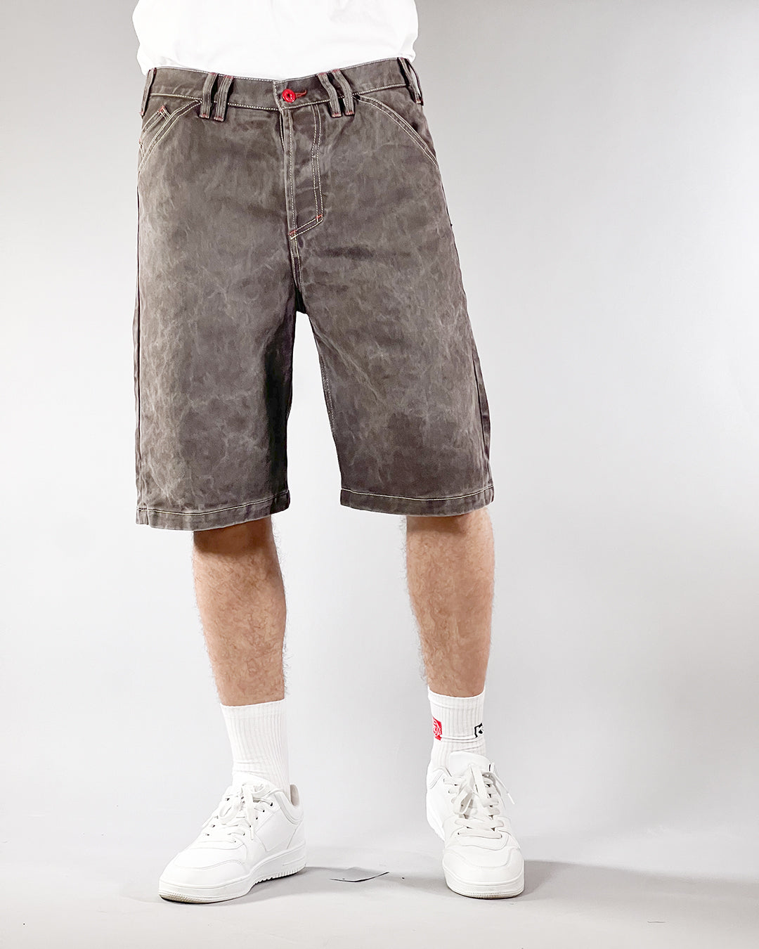 Pantalon Dikye en gabardine grise 