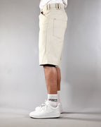 Pantalon Dikye en gabardine grise 