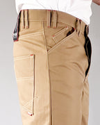 Pantalon Dikye en gabardine grise 