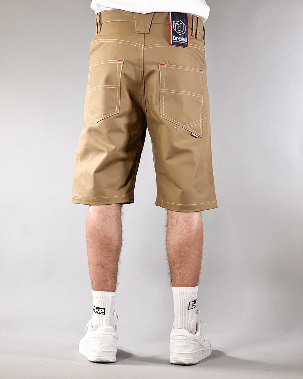 Broke -BASIC SHORTS – DESIGN 5-POCKETS – KHAKI GOLD