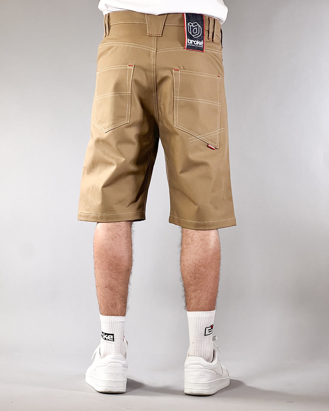 Broke -BASIC SHORTS – DESIGN 5-POCKETS – KHAKI GOLD
