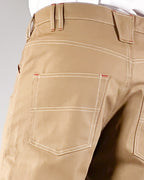 Pantalon Dikye en gabardine grise 