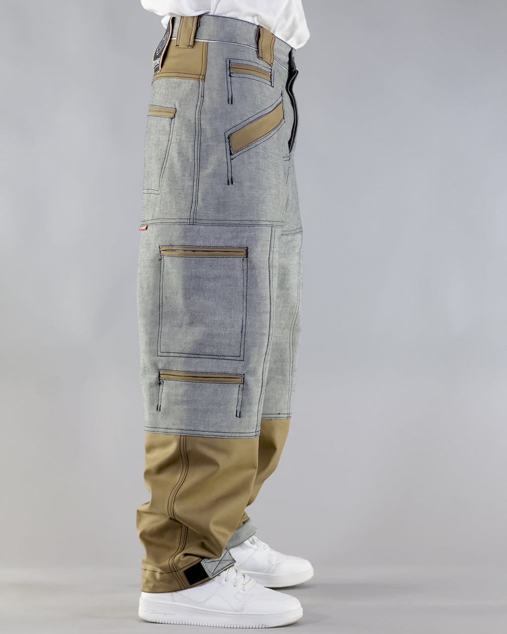 PANTS BROKE SHAKY – REVERSE SELVEDGE & CAMEL GABARDINE (SUPER EDIZIONE LIMITATA)
