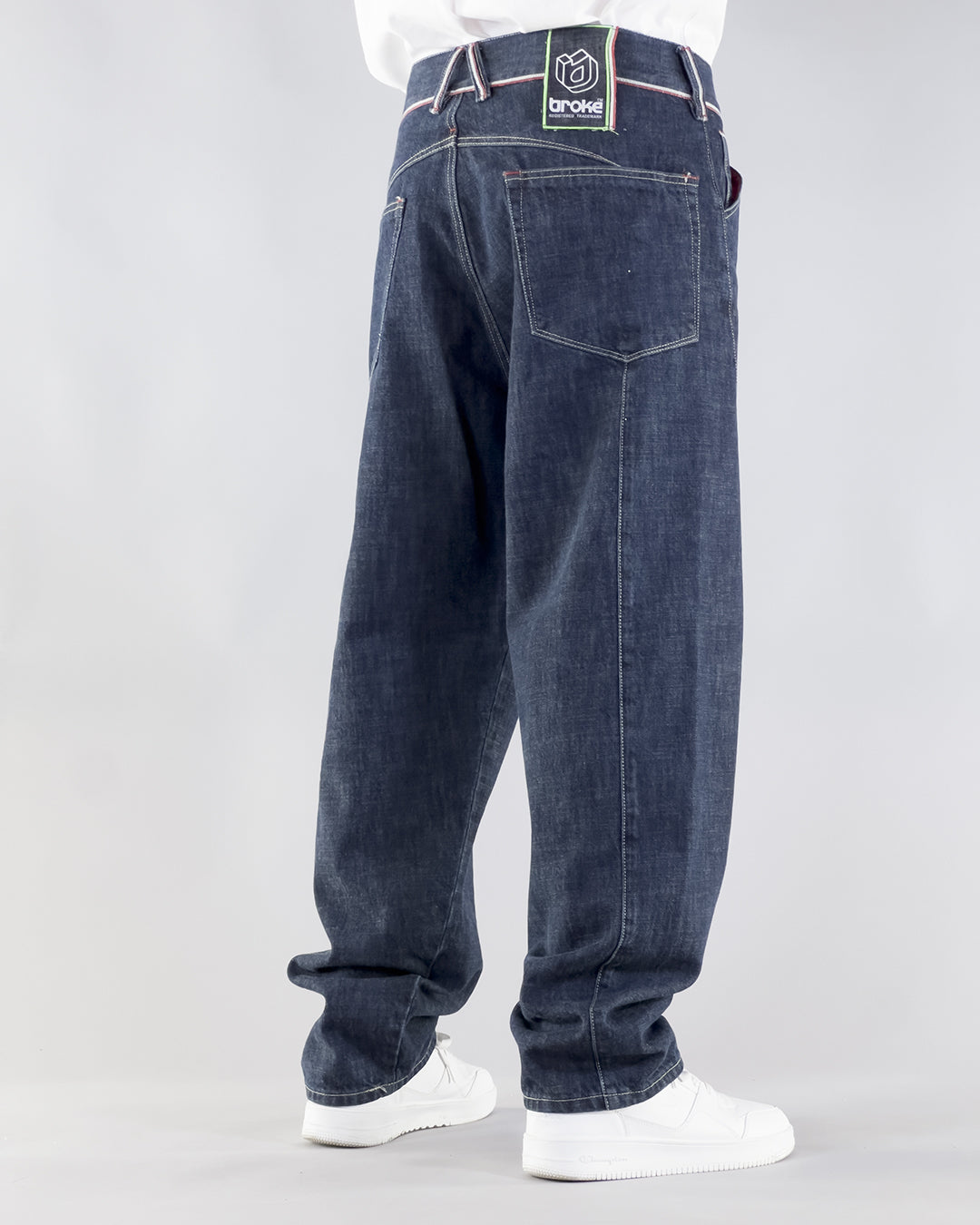 Pantalone Denim Cimosato "Linea" 14 oz - Made in Italy