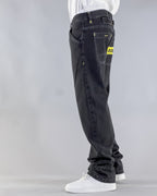 PANTS BROKE BELT – DENIM BLACK BLACK STONE WASHED (EDIZIONE LIMITATA)