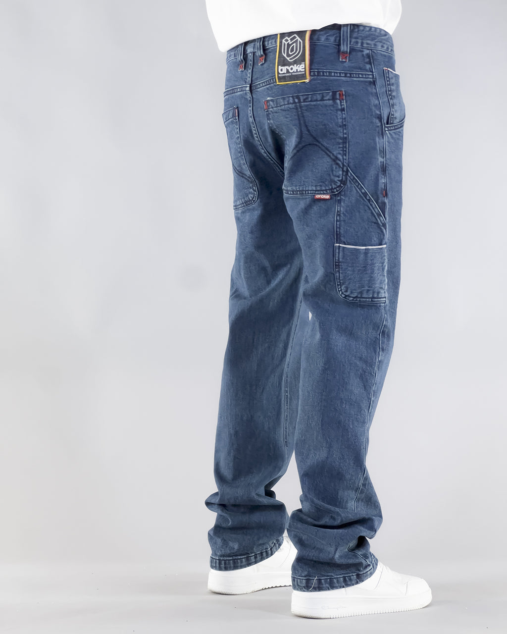 PANTS BROKE STAR – SELVEDGE DENIM BLU STONE WASHED (EDIZIONE LIMITATA)