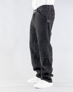 PANTALONE WORKWEAR OUTLINE – BLACK/BLACK DENIM STONE (14 OZ)