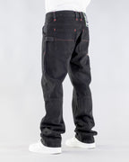 PANTALONE WORKWEAR OUTLINE – BLACK/BLACK DENIM STONE (14 OZ)