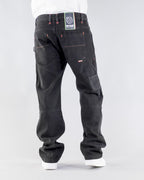 PANTALONE WORKWEAR OUTLINE – BLACK/BLACK DENIM STONE (14 OZ)