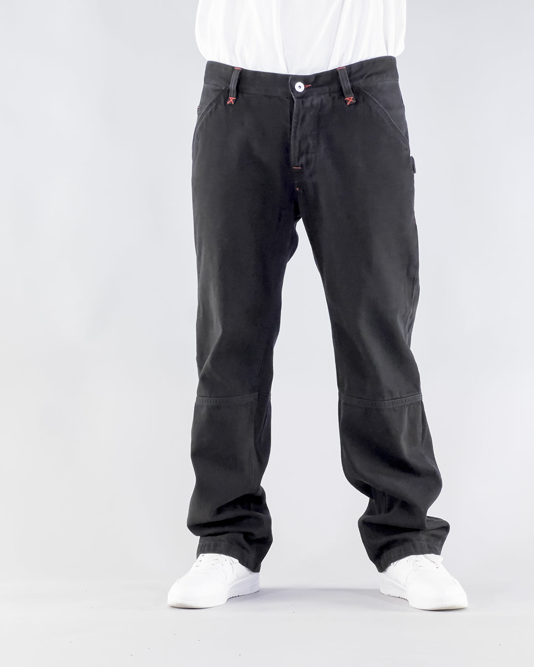 PANTALONE WORKWEAR OUTLINE – BLACK/BLACK DENIM STONE (14 OZ)