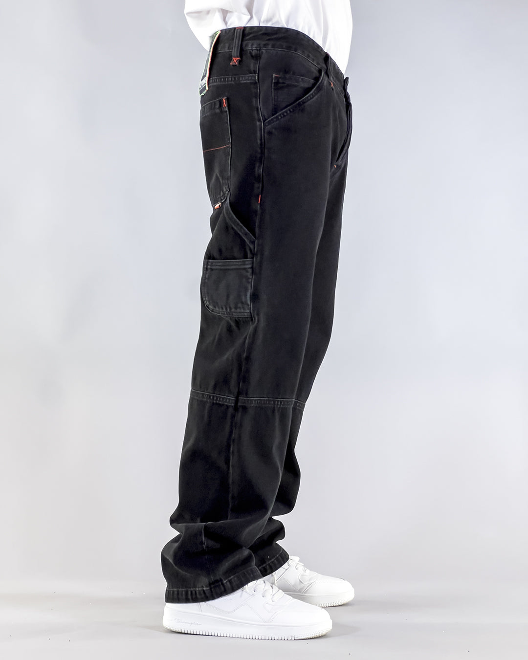 Pantalon Dikye en gabardine grise 