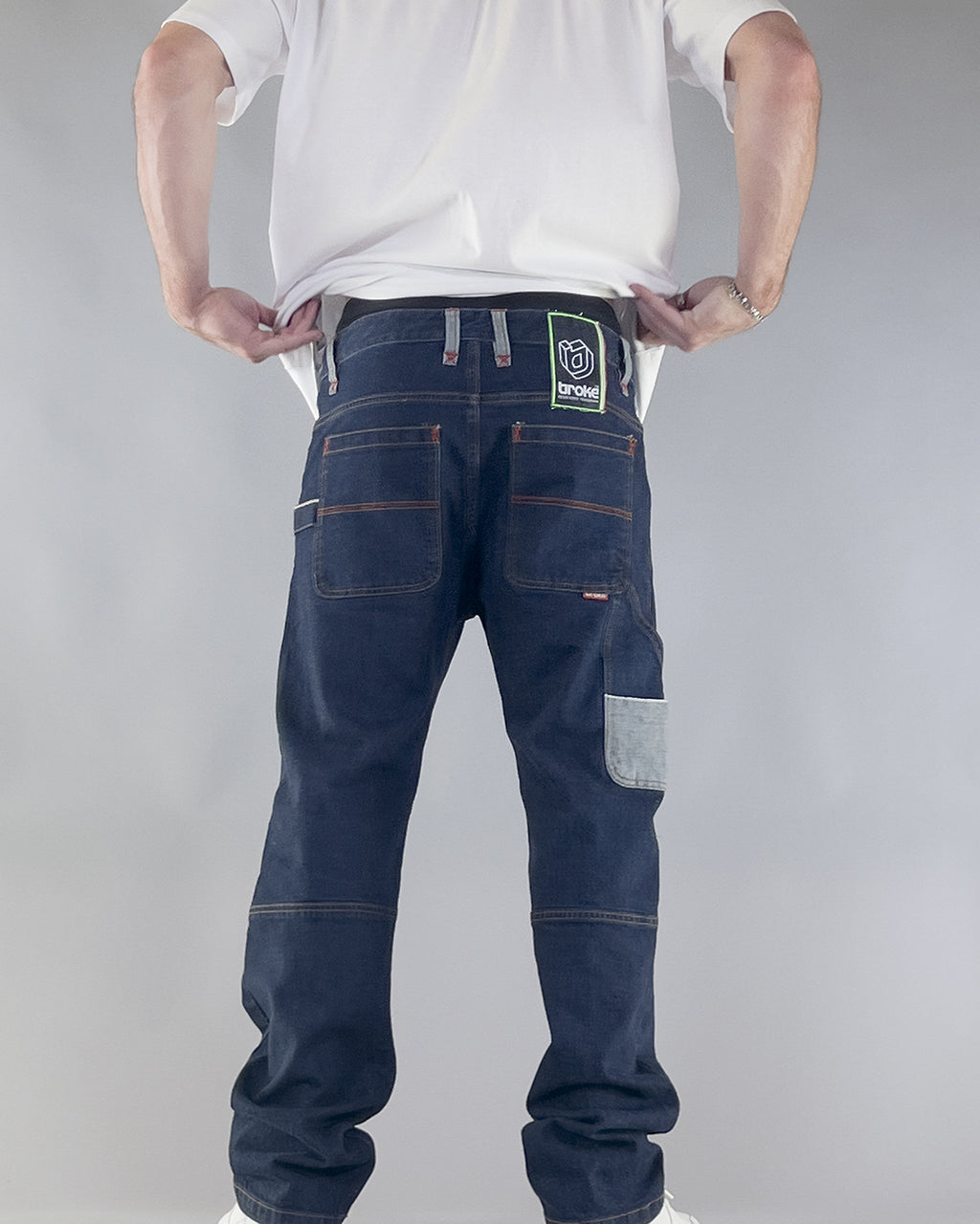PANTALONE WORKWEAR OUTLINE – LIMITED EDITION DENIM BLU CIMOSATO