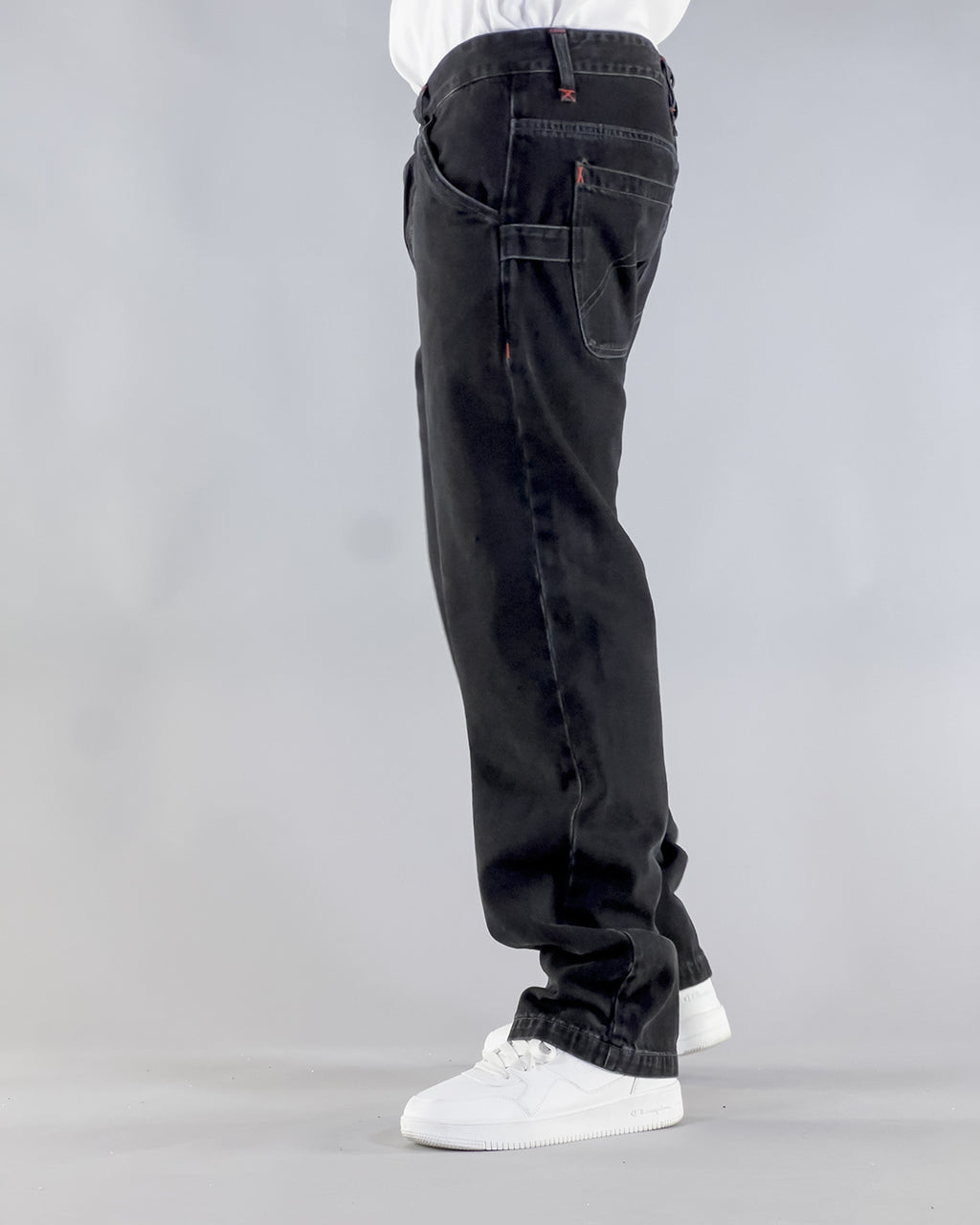 PANTS BROKE STAR – WORK DENIM BLACK BLACK STONE WASHED (EDIZIONE LIMITATA)
