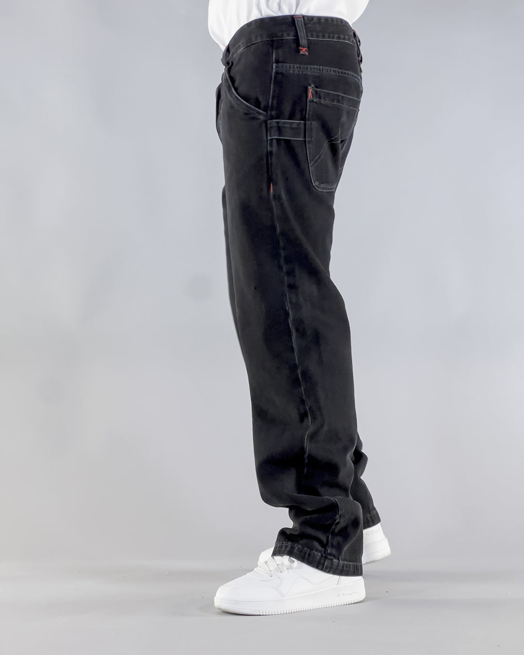 PANTS BROKE STAR – WORK DENIM BLACK BLACK STONE WASHED (EDIZIONE LIMITATA)
