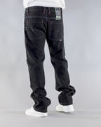 PANTS BROKE STAR – WORK DENIM BLACK BLACK STONE WASHED (EDIZIONE LIMITATA)