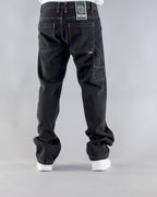 PANTS BROKE STAR – WORK DENIM BLACK BLACK STONE WASHED (EDIZIONE LIMITATA)