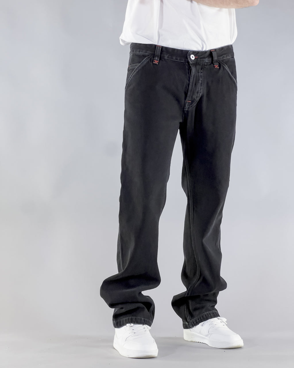 PANTS BROKE STAR – WORK DENIM BLACK BLACK STONE WASHED (EDIZIONE LIMITATA)