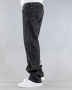 PANTS  BROKE WORK STAR – DENIM BLACK BLACK (EDIZIONE LIMITATA)