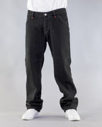 PANTS  BROKE WORK STAR – DENIM BLACK BLACK (EDIZIONE LIMITATA)