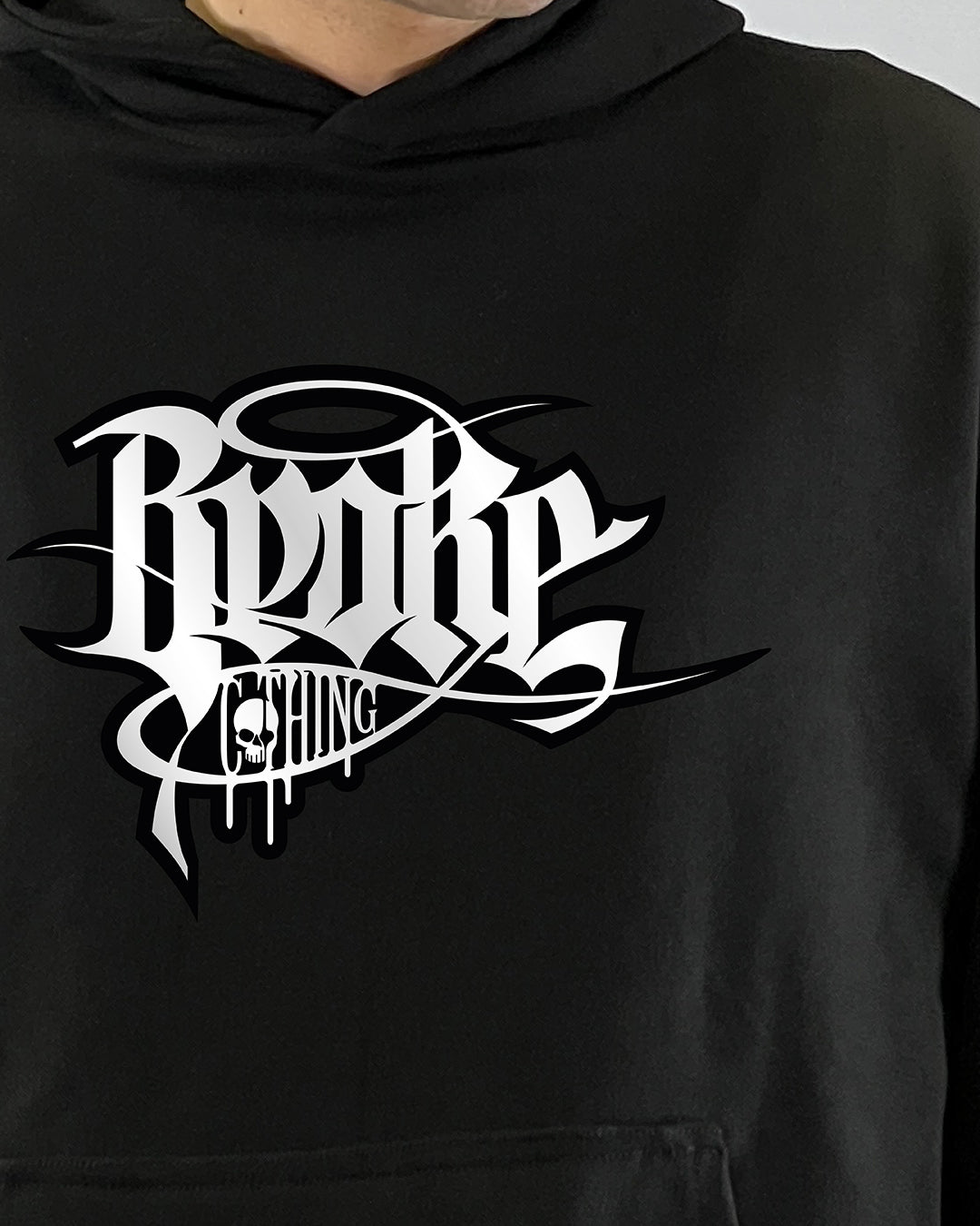 ARTY SWEAT HOODED  BLACK 2K26 GOTHIC