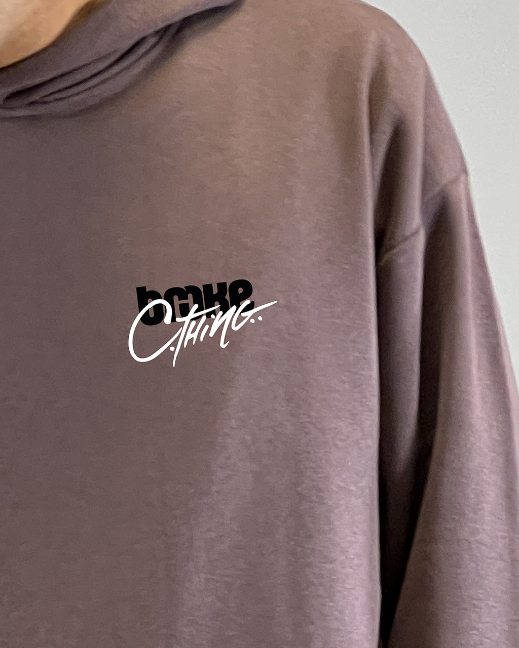 ARTY SWEAT HOODED DUSTY BURGUNDY 2K26 C.THING