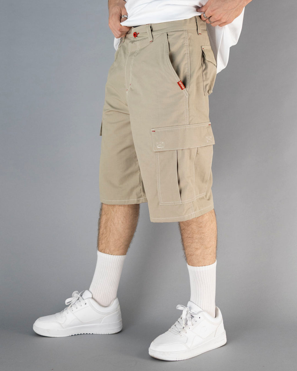 KOMBAT SHORT BEIGE RIPSTOP
