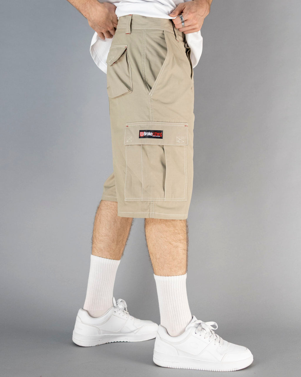 KOMBAT SHORT BEIGE RIPSTOP