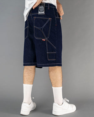 WORK STAR SHORT RAW BLUE