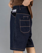 PANTALON ROCK B. SHORT DENIM BRUT