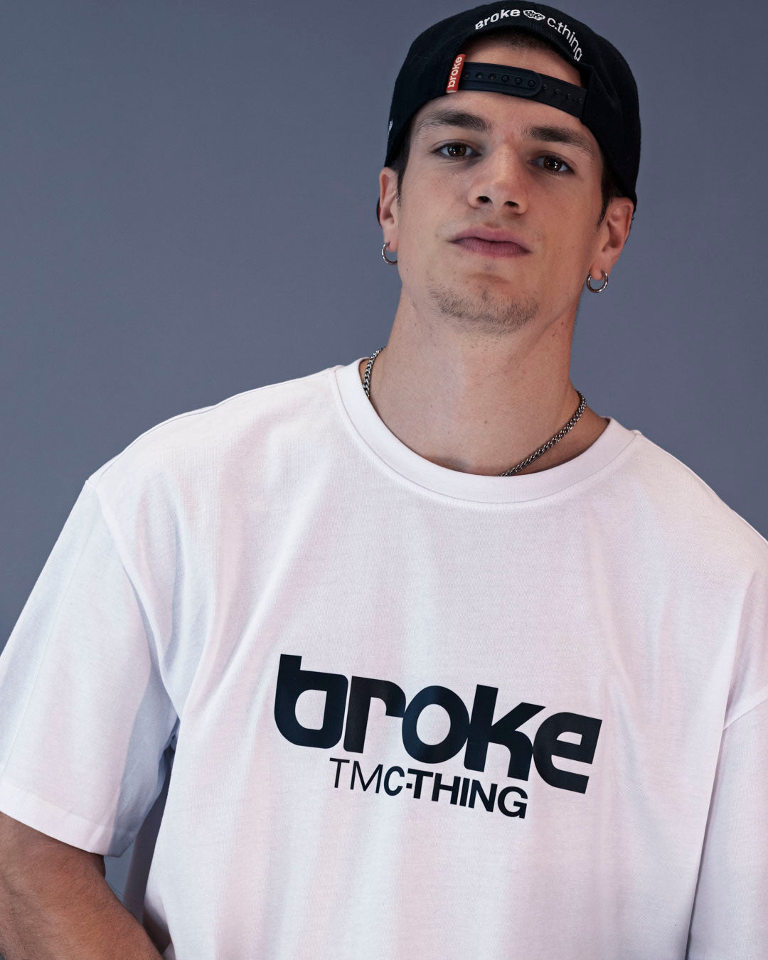 T-shirt Broke White sur pack de 2 