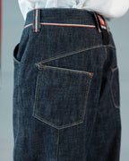 PREORDINE - PANTS LINEA DENIM CIMOSA BLU