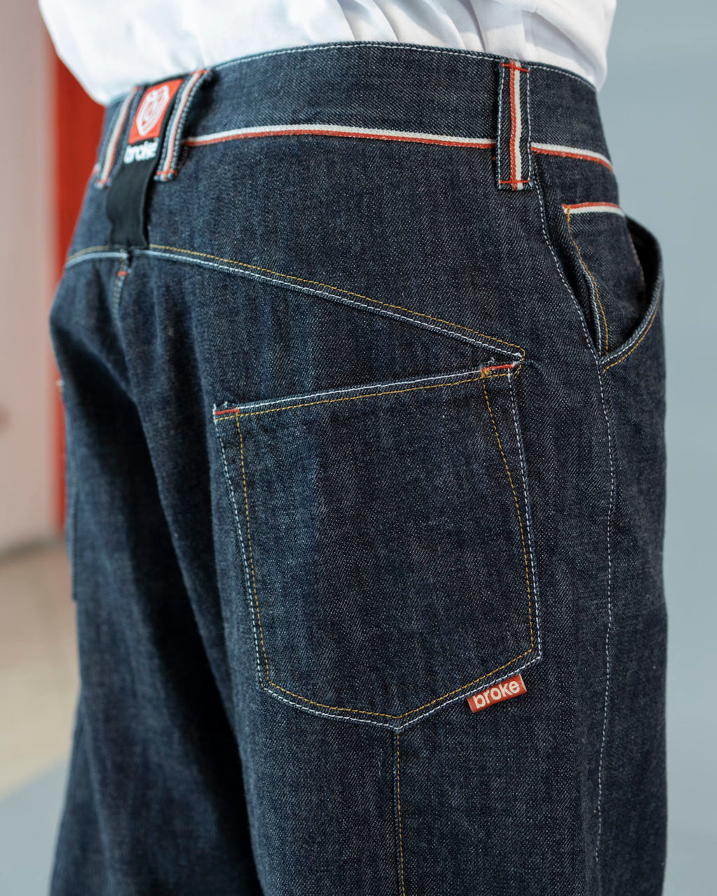 Pantalon en denim brut Star 