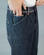 PREORDINE - PANTS LINEA DENIM CIMOSA BLU