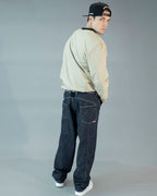 PREORDINE - PANTS LINEA DENIM CIMOSA BLU