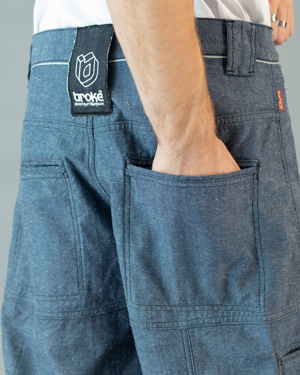 Pantalon en denim brut Star 